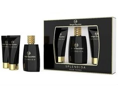 Sergio Tacchini Splendida rinkinys moterims (EDP, 100 ml + dušo želė, 100 ml + kūno losjonas, 100 ml)
