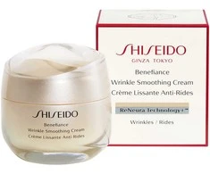 Shiseido Benefiance Wrinkle Smoothing Cream veido kremas nuo raukšlių, 50 ml