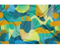 ENO DOUBLENEST Print, Retro / Emerald