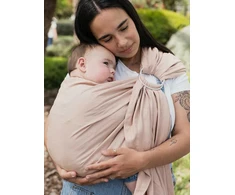 Boba Nosida BOBA Ring Sling, Peony Rožinė