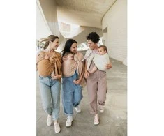 Boba Nosida BOBA Ring Sling, Peony Rožinė
