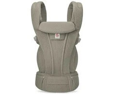 ERGOBABY OMNI DELUXE Mesh lopšys, minkštas alyvuogių spalvos