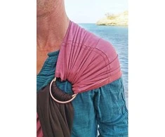 LOVE RADIUS No Knot Little Wrap, Rožinė Rose/Pecan