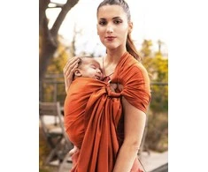 LOVE RADIUS No Knot Woven Wrap, Fauve