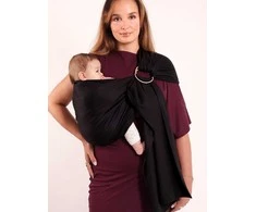 LOVE RADIUS No Knot Woven Wrap, Noir