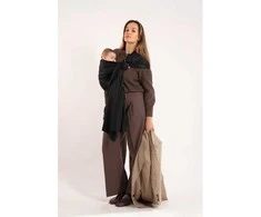 LOVE RADIUS No Knot Woven Wrap, Noir