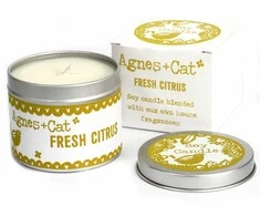 Jaukeja 200g Sojų Vaško Žvakė Citrusas