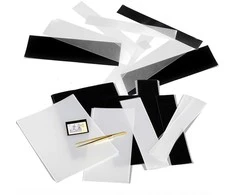 490 vnt. 217 x įvairaus aukščio filatelinių juostelių (Vokietija) (Juoda)