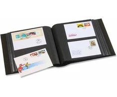 Albumas FDC 200 pirmos dienos pašto vokams arba atvirutėms (Raudona)