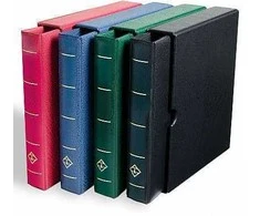 Albumas kolekcijai Optima "F" (Be įmaučių/Su dėklu) (Raudona)