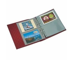 Albumas Optima "Classic" (Be įmaučių/Su dėklu) (Vokietija) (Raudona)