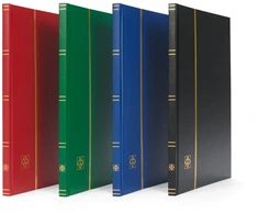 Albumas pašto ženklams Basic juodas 16 (Mėlyna)