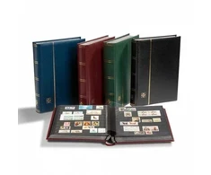 Albumas pašto ženklams Combi Premium juodas 64 (Vokietija) (Raudona)