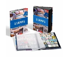 Albumas pašto ženklams Stamps (16 psl.) (Vokietija) (A4 (Juodi puslapiai))
