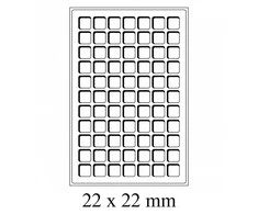 Dėklai CARGO TAB Large - mėlyni (Vokietija) (64 x 86 mm (SLAB))