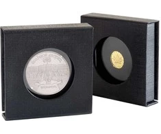 Dėžutė Airbox Quadrum monetos eksponavimui VIEW Coin