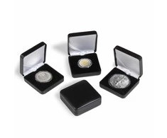 Dėžutė monetai Nobile Juodas (Ø 53 mm. Kapsulė: 46 mm)