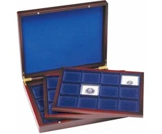 Dėžutė Monetoms/Medaliams Quadrum XL kapsulėse (67x67 mm)