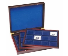 Dėžutė Monetoms/Medaliams Quadrum XL kapsulėse (67x67 mm)