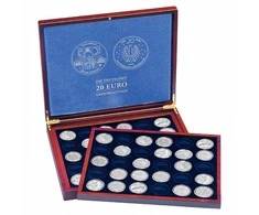 Dėžutė proginėms Vokietijos 20 eurų monetoms Volterra Quattro de Luxe