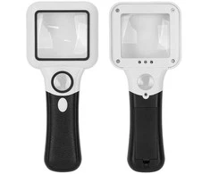 Didinamasis stiklas su LED apšvietimu 5x 45x