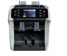Dviejų skyrių banknotų tikrinimo/skaičiavimo/rūšiavimo aparatas "Pro Wise 900"