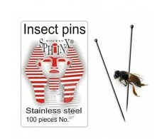 Entomologiniai smeigtukai vabzdžiams (Nerūdijančio plieno) (Čekija) (2)