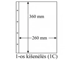 Folio įmautės (Vokietija) (3-jų kišenėlių įmautė (3C))