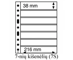 Įmautės atvirutėms ir pašto ženklams "Grande" (Vokietija) (6-ių kišenėlių (6S))