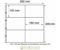 Įmautės atvirutėms Maximum (Juodo pagrindo) (Vokietija) (95 x 145 mm (Senoms portretinėms atvirutėms 6S))