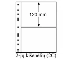 Įmautės banknotams "Optima" (5-ių kišenėlių (5C))