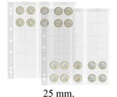 Įmautės monetoms "Numis" (66 mm)