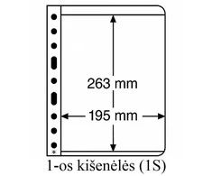Įmautės "Vario" (Dvipusės) (3-jų kišenėlių įmautė (3S))