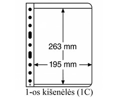 Įmautės Vario (Skaidrios) (3-jų kišenėlių (3C))