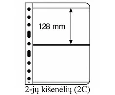 Įmautės Vario (Skaidrios) (2-jų kišenėlių (2C))