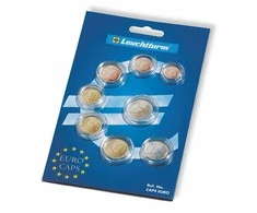 Kapsulės vienam eurų monetų rinkiniui