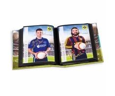 Kišeninis autografų albumas futbolo kortelėms