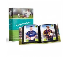 Kišeninis autografų albumas futbolo kortelėms