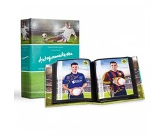 Kišeninis autografų albumas futbolo kortelėms