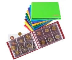 Kišeninis monetų albumas Perfect Coins (Raudona)