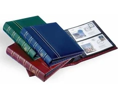 Klasikinis Optima linijos albumas pirmos dienos vokams (Vokietija) (Mėlyna)