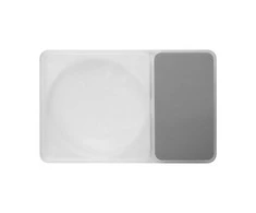 Kompatiškas didinamasis stiklas su LED apšvietimu 2,5x