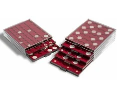 MB Monetų stalčiai kapsulėms (23 mm.)