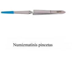 Numizmatiniai pincetai "Lindner" (Vokietija) (Klasikinis pincetas)