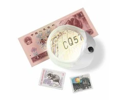 Padidinimo stiklas "Bright-field" LED (Su USB įkrovikliu) 10x