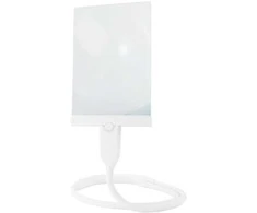 Pastatomas didinamasis stiklas su ištraukiamu stačiakampiu lęšiu ir LED pašvietimu 2x