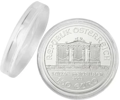 Premium Ultra monetų kapsulės (24,25 mm (50 euro centų monetai))