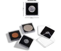 Quadrum Mini kapsulės monetoms (10 - 29 mm) (Vokietija) (12 mm)