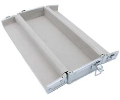 Rūšiuotų Deimantų laikymo aliuminė dėžutė "Stock Sort" (Sidabrinė)