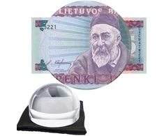 Sferinis didinamasis stiklas 4x